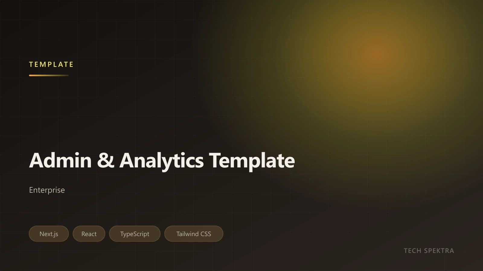 Admin & Analytics Template