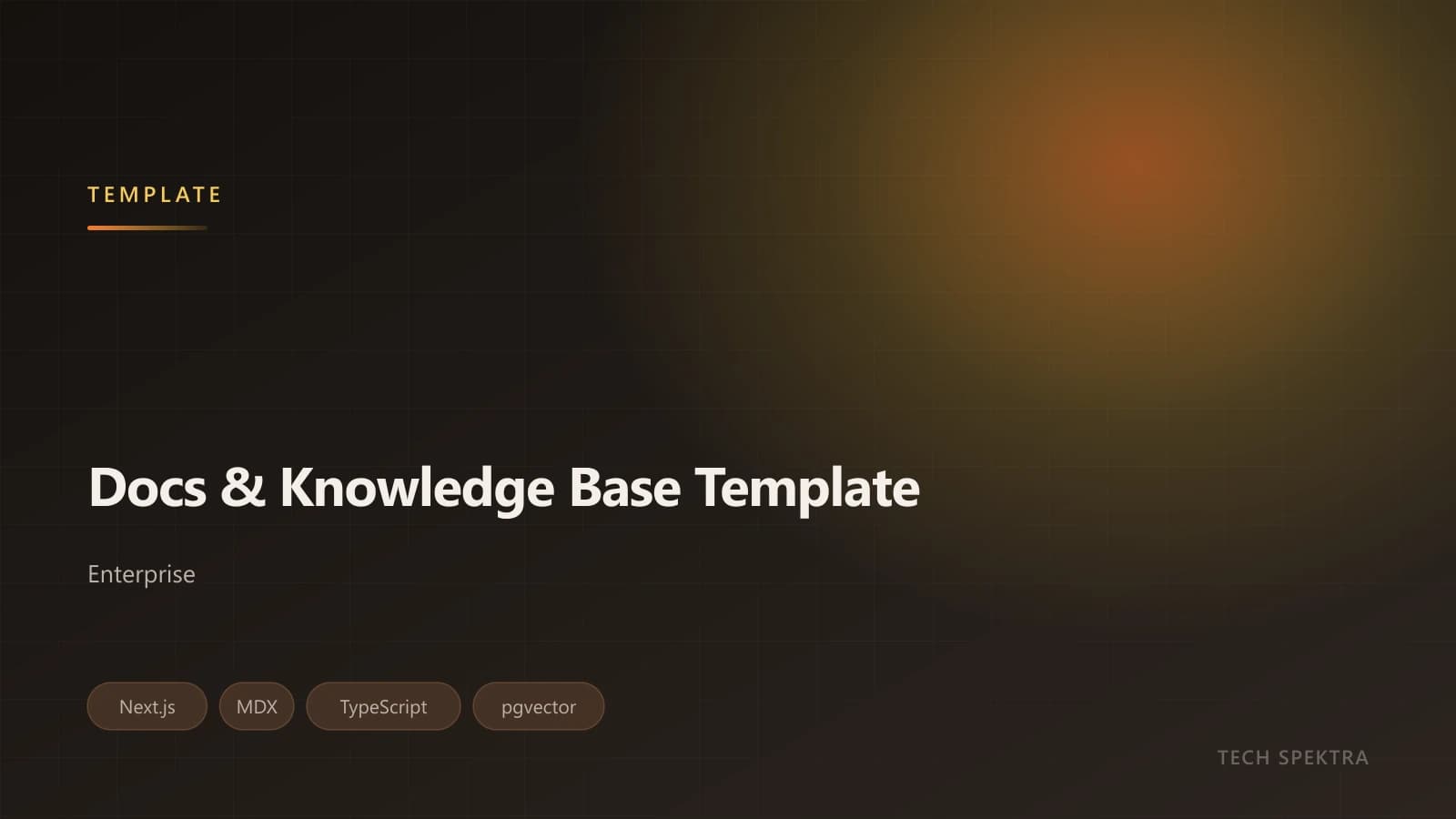 Docs & Knowledge Base Template