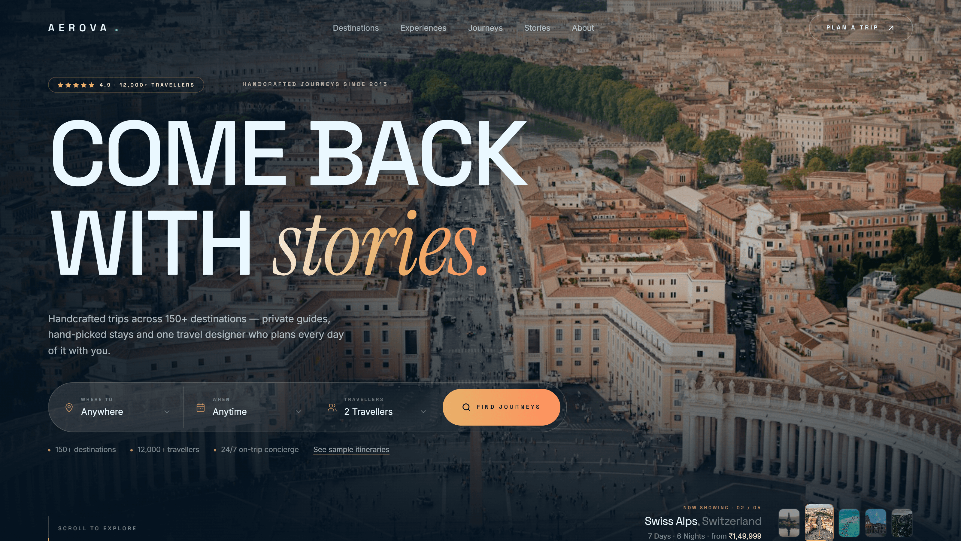 AEROVA — Handcrafted Luxury Journeys & Escapes